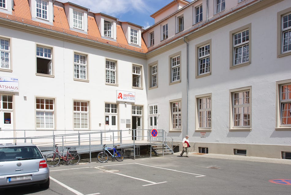 Arzt Diabetologie Jena-Anfahrt-Parkplatz